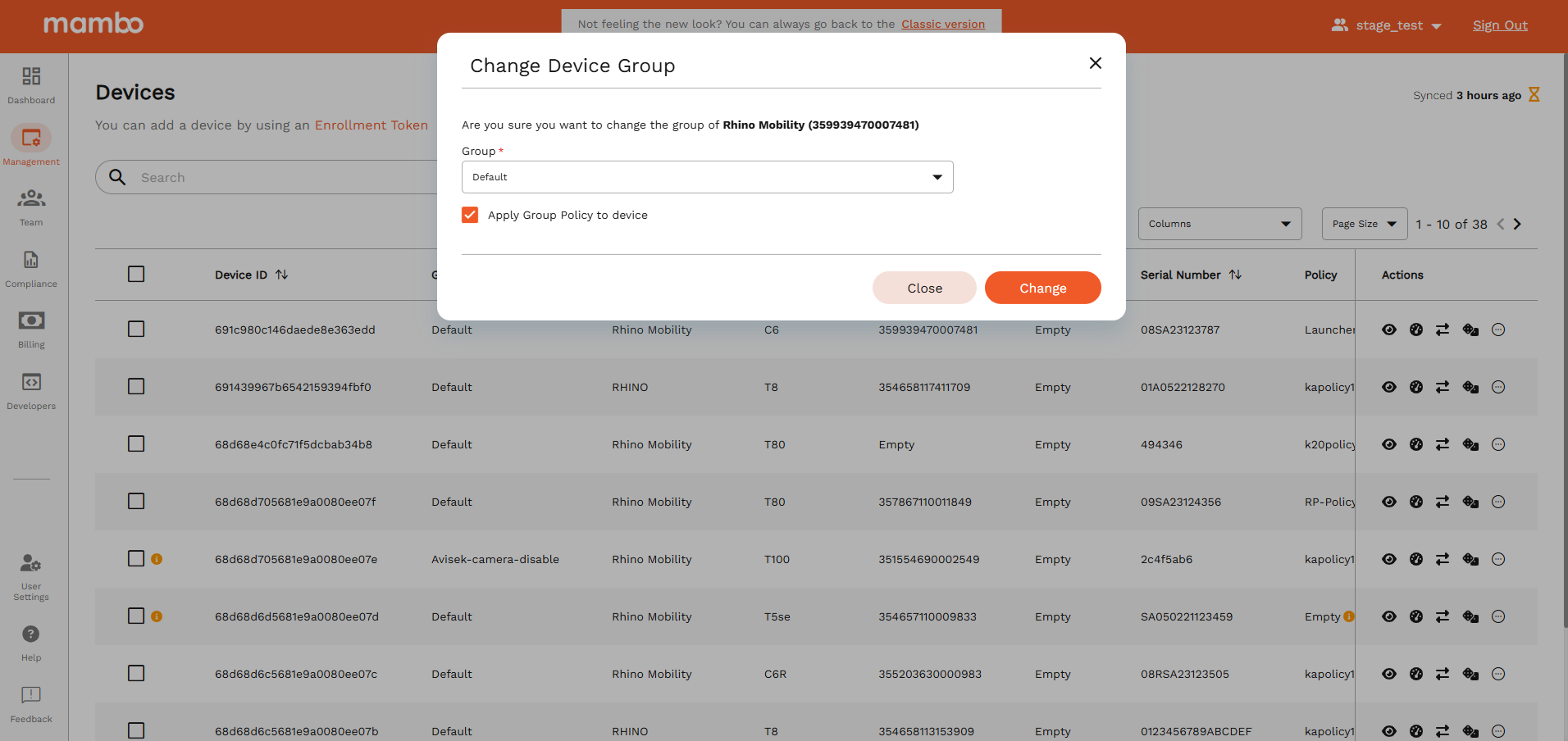 change-group